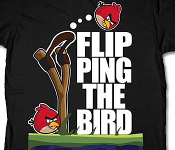 Angry Birds - Flipping The Bird