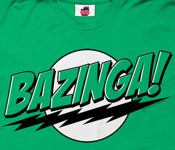 The Big Bang Theory - Bazinga Green