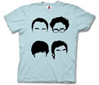 The Big Bang Theory - Lt Blue Heads
