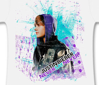 Justin Bieber - Brush Strokes (Women's/Junior Sizes)
