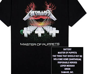 Metallica- Master of Puppets