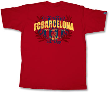 Soccer T-shirts, Soccer- FC Barcelona Red at The Shirt Sale